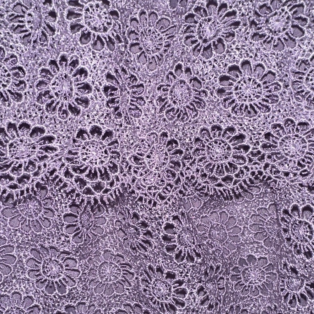 Lavender Lace Ruffle Top - Picture 4 of 4